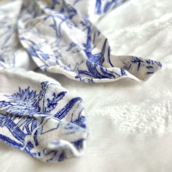 ✨ 100% linen wrap blouse XS - Picture 5 of 10